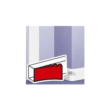 LEGRAND 010632 DLP external elbow for 50 mm deep partition