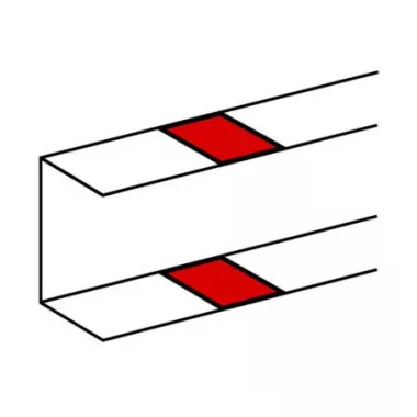 LEGRAND 010691 DLP takaróelem csatornához, pattintható