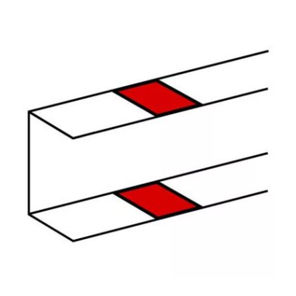 LEGRAND 010691 DLP takaróelem csatornához, pattintható