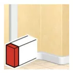 LEGRAND 010722 DLP végzáró 80x35/50 mm-es csatornához