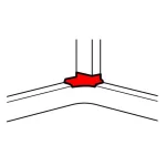 LEGRAND 010764 DLP branching element for 3D channel