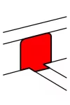 LEGRAND 010772 DLP junction element of 92x20 channels for 85 covers LEGRAND 010772 DLP junction element of 92x20 channels for 85 covers