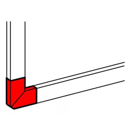 LEGRAND 010796 DLP kanyarelem 220x65 mm-es csatornához