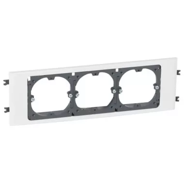 LEGRAND 010933 DLP Ø60 szerelvénykeret hármas, 85-ös fedélhez