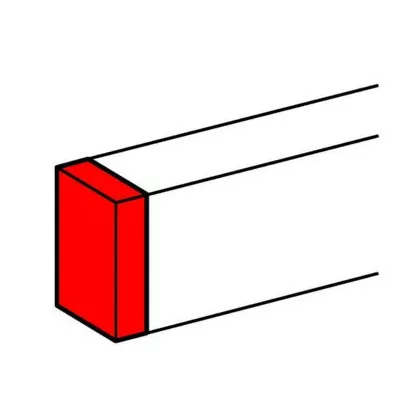LEGRAND 011159 DLP alu végzáró 65x105