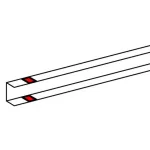 LEGRAND 011166 DLP aluminum cover element for channel