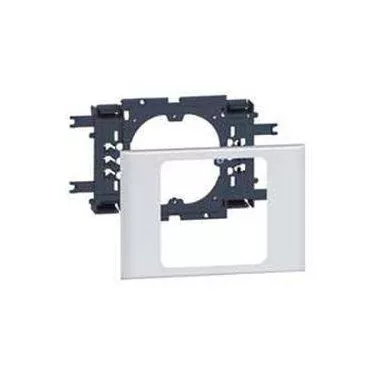 LEGRAND 011167 DLP alu keret egyes Ø60 szerelvény 85 mm fedélhez