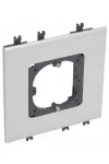 LEGRAND 011171 DLP aluminum single frame Ø60 assembly for 130 mm cover
