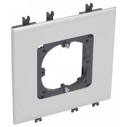   LEGRAND 011171 DLP aluminum single frame Ø60 assembly for 130 mm cover