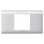 LEGRAND 011202 DLP alu keret Program Mosaic 2 modulos, 65 mm fedélhez