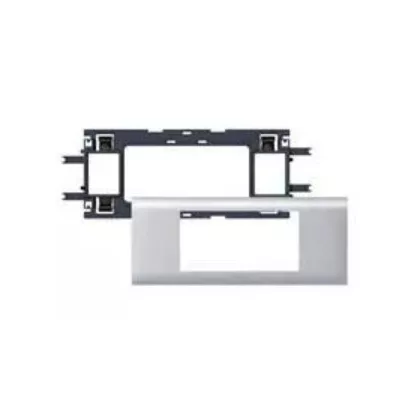   LEGRAND 011204 DLP alu keret Program Mosaic 4 modulos, 65 mm fedélhez