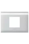 LEGRAND 011212 DLP alu keret Program Mosaic 2 modulos, 85 mm fedélhez