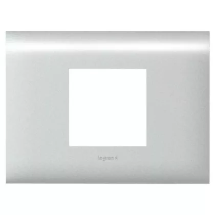   LEGRAND 011212 DLP alu keret Program Mosaic 2 modulos, 85 mm fedélhez