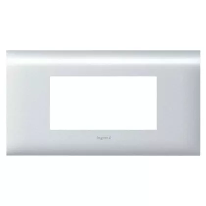LEGRAND 011214 DLP alu keret Program Mosaic 4 modulos, 85 mm fedélhez
