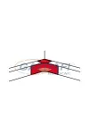 LEGRAND 011230 DLP alu belkönyök 65x195 2 rekesz