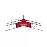 LEGRAND 011230 DLP alu belkönyök 65x195 2 rekesz