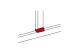LEGRAND 011251 DLP alu T-elem 50x150/195 85 mm fedélhez