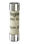 LEGRAND 012301 Lexic cylindrical fuse 1A gG 8.5 x31.5 without trip indicator