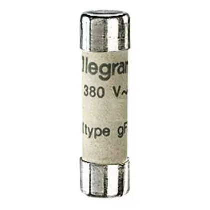   LEGRAND 012302 Siguranță cilindrică Lexic 2A gG 8,5 x 31,5 fără indicator