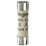   LEGRAND 012304 Lexic cylindrical fuse 4A gG 8.5 x31.5 without trip indicator
