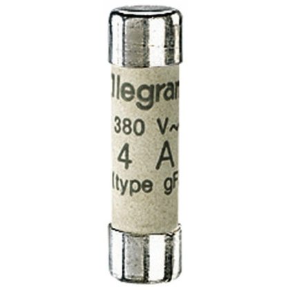   LEGRAND 012304 Fuzibil cilindric Lexic 4A gG 8,5 x 31,5 fără indicator