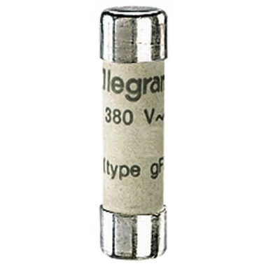 LEGRAND 012308 Lexic cylindrical fuse 8A gG 8.5 x31.5 without trip indicator