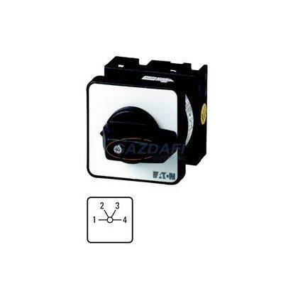   EATON 012753 T0-8-8372/Z Átkapcsoló 8p 20A közéépíthető +1ny1z