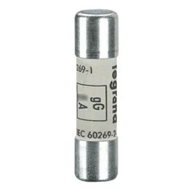 LEGRAND 013004 Lexic hengeres olvadóbiztosító 4A aM 10 x38 ütőszeg nélkül