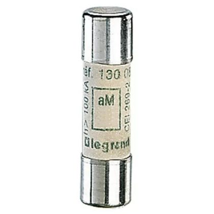   LEGRAND 013010 Lexic cylindrical fuse 10A aM 10 x38 without hammer