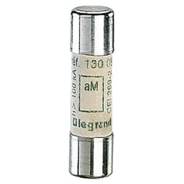 LEGRAND 013025 Lexic cylindrical fuse 25A aM 10 x38 without hammer