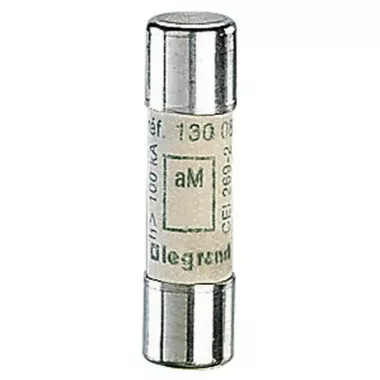 LEGRAND 013092 Lexic cylindrical fuse 0.25A aM 10 x38 without hammer