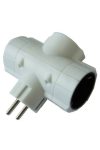 GAO 0131H Grounded T Distributor 3, White