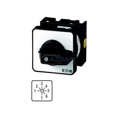 EATON 013667 T0-4-152/E Vezérl. fokozatkapcsoló 1p 20A beépíthető