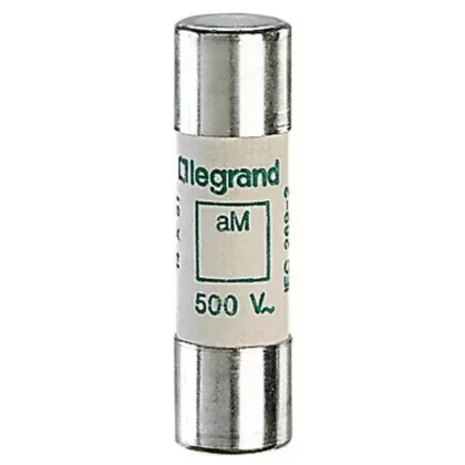 LEGRAND 014020 Lexic hengeres olvadóbiztosító 20A aM 14 x51 ütőszeg nélkül