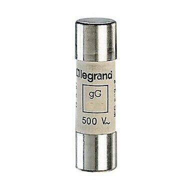 LEGRAND 014302 Lexic cylindrical fusible link 2A gG 14 x51 without hammer