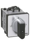LEGRAND 014650 Lexic The meter switch has 4 positions