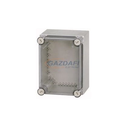   EATON 015154 CI23X-150 CI IP65 műanyag. elosztó Üres tok átlátszó fedéllel