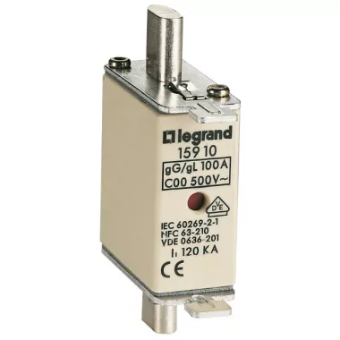 LEGRAND 016318 késes 00 gG 25A betét