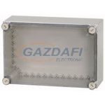   EATON 019900 CI43X-125 CI IP65 műanyag. elosztó Üres tok átlátszó fedéllel