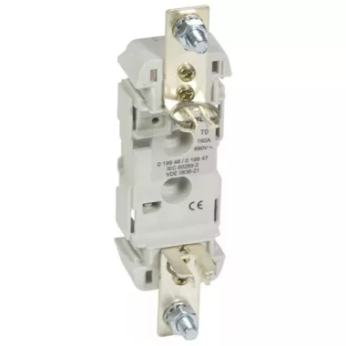 LEGRAND 019946 késes aljzat 0 1P 160A M8 kalapsínre is rögzíthető