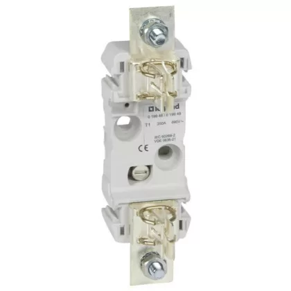   LEGRAND 019948 knife socket 1 1P 250A M10 can also be attached to a hat rail