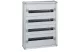 LEGRAND 020004 XL3 160 4 sor 96 mod fém fali előszerelt elosztószekrény