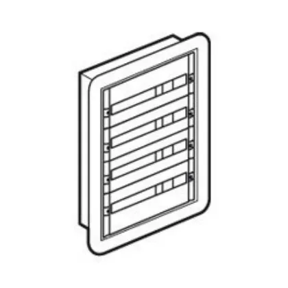   LEGRAND 020014 XL3 160 4 sor 96 mod süllyesztett elosztószekrény