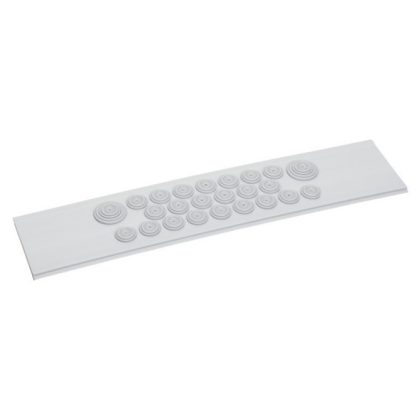   LEGRAND 020071 XL3 160 perforated cable entry plate - for plastic distribution cabinet
