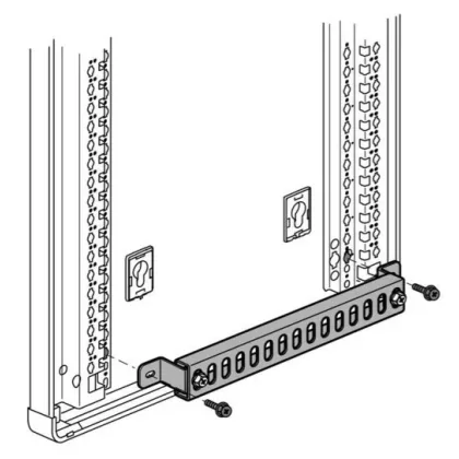 LEGRAND 020135 XL3 400 kábelrögzítő sín szekrénybe