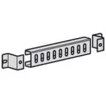 LEGRAND 020137 XL3 400 kábelrögzítő sín kábeltokba