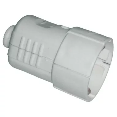 GAO 0201H Lightweight plastic socket, 16A, 2P + F