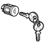 LEGRAND 020294 XL3 zár 1243A