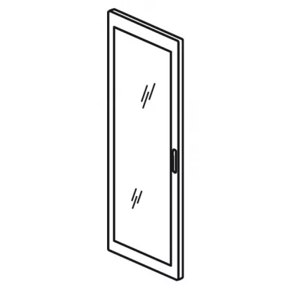 LEGRAND 020564 XL3 4000 üveg ajtó 725mm domború