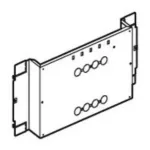 LEGRAND 020655 XL3 szerelőlap 850mm 1 v 2 DPX-IS 250-hez 36mod.